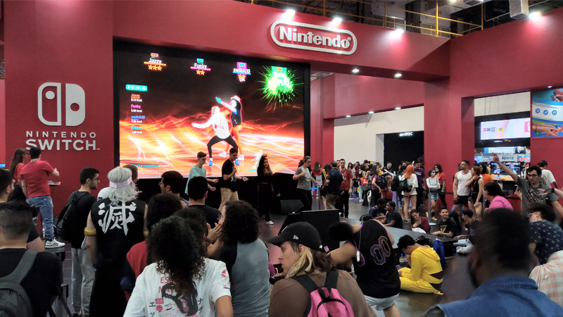 BGS 2022 Nintendo Palco